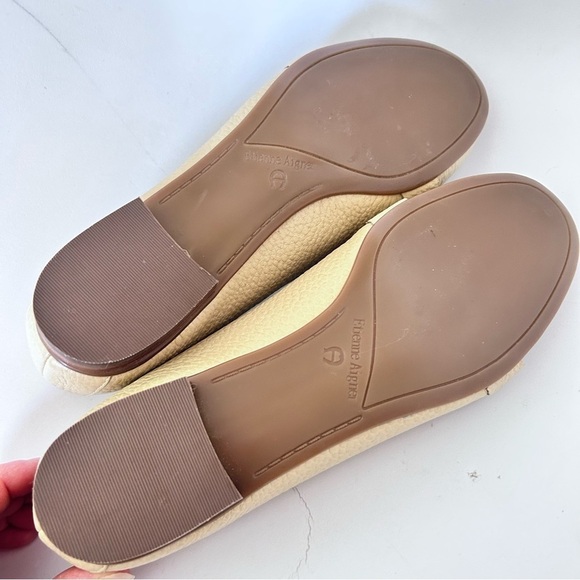 ETIENNE AIGNER Womens Tan Pebbled Leather Round Toe Loafers Size 8.5 NWOB - Picture 11 of 11